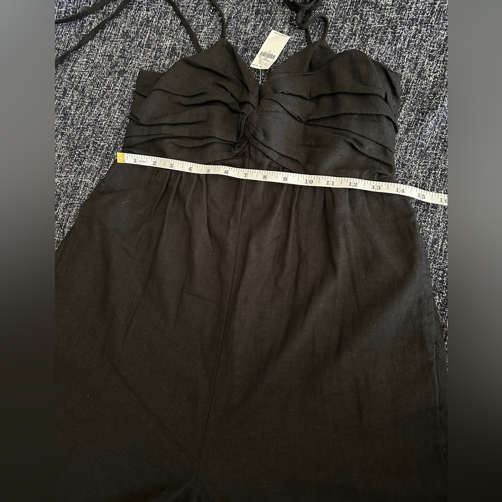 Old Navy Black Adjustable-Strap Jumpsuit – Size Small (NWT) - Picture 5 of 11